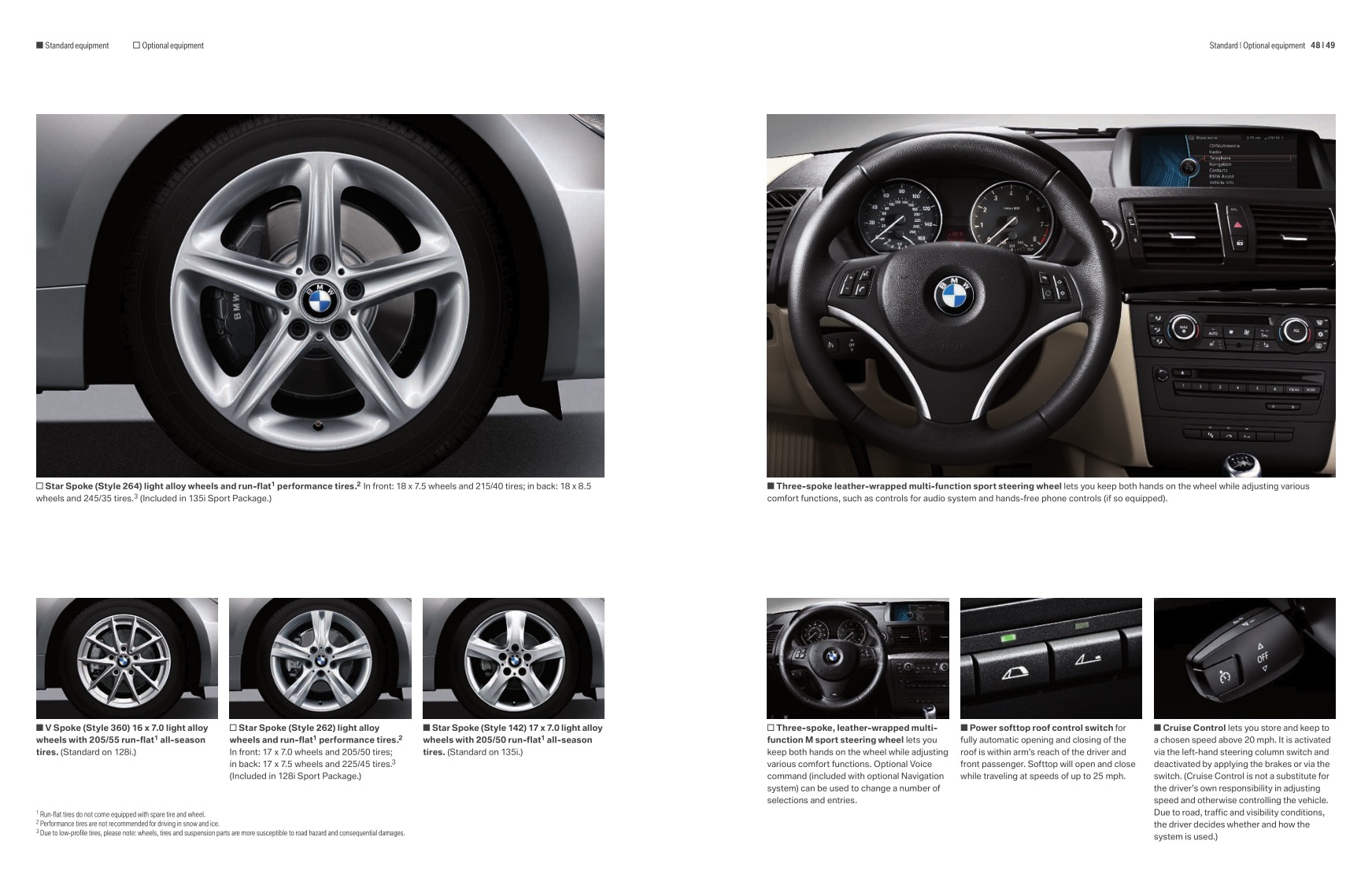 2011 BMW 1-Series Convertible Brochure Page 16
